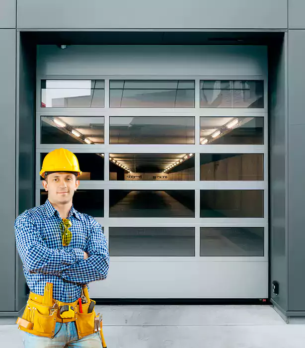 Glass Roll Up Garage Door Ogden