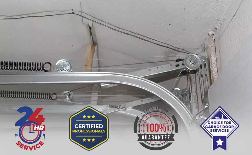Overhead Garage Door Pulley Cable Replacement in Ogden, UT