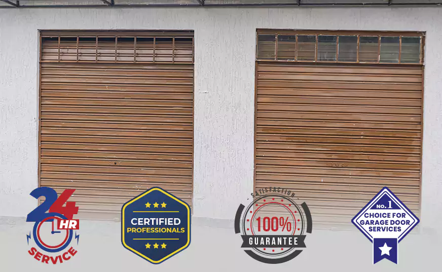 Residential Wood Roll Up Garage Doors in Ogden, UT