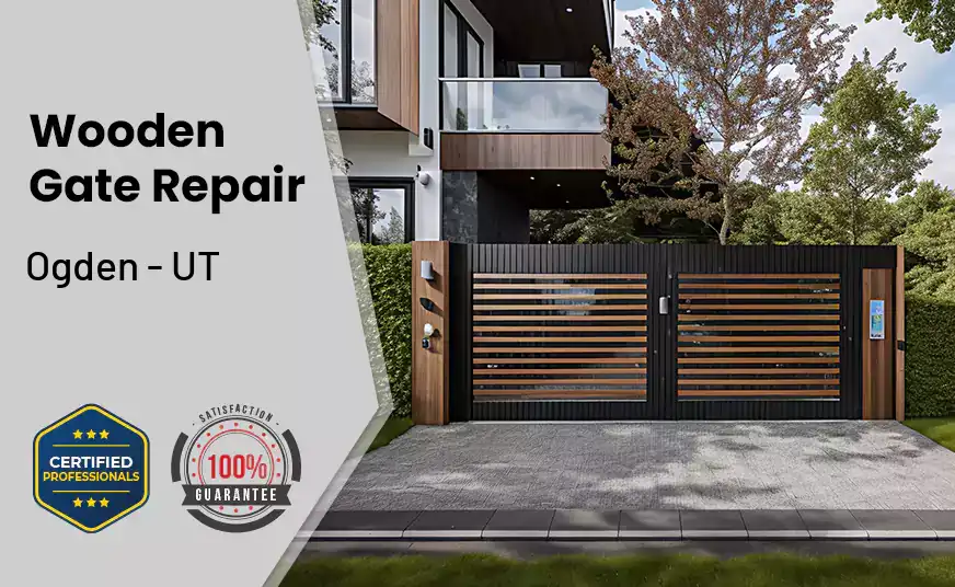 Wooden Gate Repair Ogden - UT