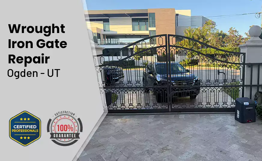 Wrought Iron Gate Repair Ogden - UT